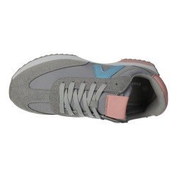 Deportivas Casuales Demax Gris-Rosa para Mujer modelo 7-9860H