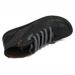 Botines Piel Boleta Boleta Negros para Mujer modelo 3012