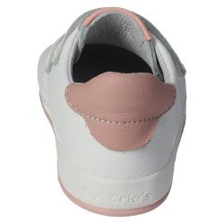Deportivo Respetuoso Blanditos By Crios Blanco-Rosa para Niña modelo Londres