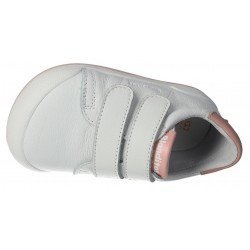 Deportivo Respetuoso Blanditos By Crios Blanco-Rosa para Niña modelo Londres