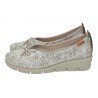 Manoletinas de Piel 48 Horas Champán para Mujer modelo 511112/55