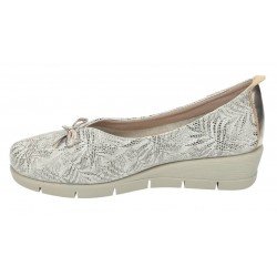 Manoletinas de Piel 48 Horas Champán para Mujer modelo 511112/55