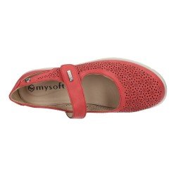 25M208 Manoletinas Caladas color ROJO