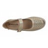 Manoletinas Caladas Mysoft Platino para Mujer modelo 25M208