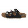 Sandalias de Piel Inter-Bios Negros para Mujer modelo 7231