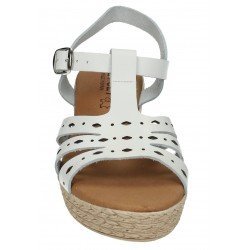 Sandalias de Piel Jet-Set Blancos para Mujer modelo M.59/2443