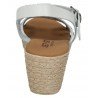 Sandalias de Piel Jet-Set Blancos para Mujer modelo M.59/2443