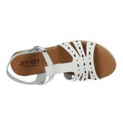 Sandalias de Piel Jet-Set Blancos para Mujer modelo M.59/2443