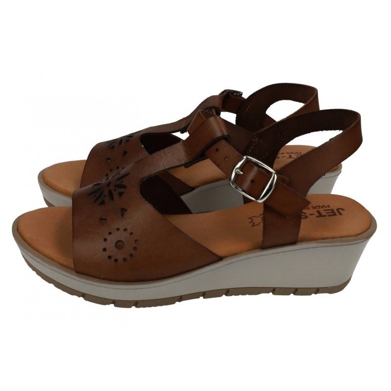 Sandalia Stin Jet-Set Nuez para Mujer modelo M.62/St In