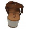 Sandalia Stin Jet-Set Nuez para Mujer modelo M.62/St In
