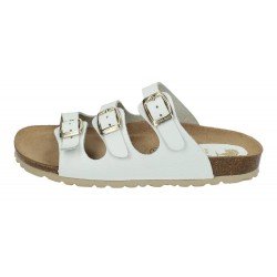 Sandalia Bugui Inter-Bios Blancos para Mujer modelo 7231