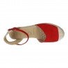 25M102 Alpargatas Mysoft color ROJO