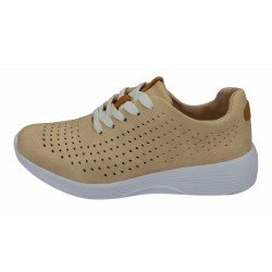 Deportivas Caladas Doctor Cutillas Beige para Mujer modelo 39510