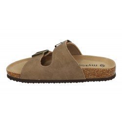 Sandalias de Pala Mysoft Taupe para Mujer modelo 25M075