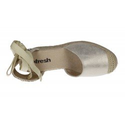 Alpargatas Lazos Refresh Oro para Mujer modelo 172642
