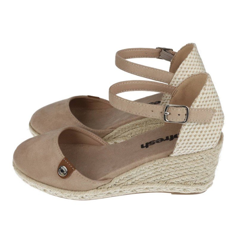 Alpargatas Antelina Refresh Beige para Mujer modelo 171882