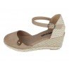 Alpargatas Antelina Refresh Beige para Mujer modelo 171882
