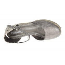 Esparteñas Cómodas Refresh Plomo para Mujer modelo 172782