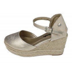 Esparteñas con Cuña Refresh Oro para Mujer modelo 172782