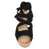 Cuñas de Tiras Mandarina Negros para Mujer modelo 920-220