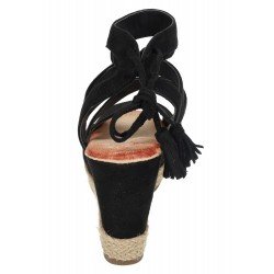 Cuñas de Tiras Mandarina Negros para Mujer modelo 920-220