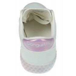 Zapatillas Corazón Conguitos Blancos para Niña modelo Cosh282100