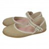 Manoletinas Casual Conguitos Taupe para Niña modelo Cosh586006