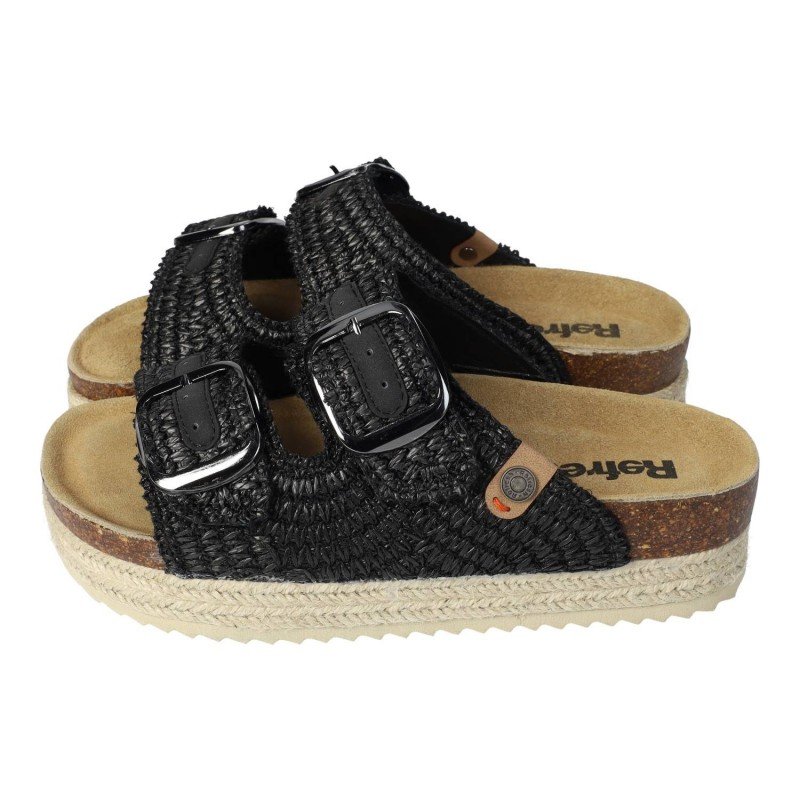 Sandalia Plataforma Refresh Negros para Mujer modelo 172720