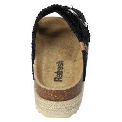 Sandalia Plataforma Refresh Negros para Mujer modelo 172720