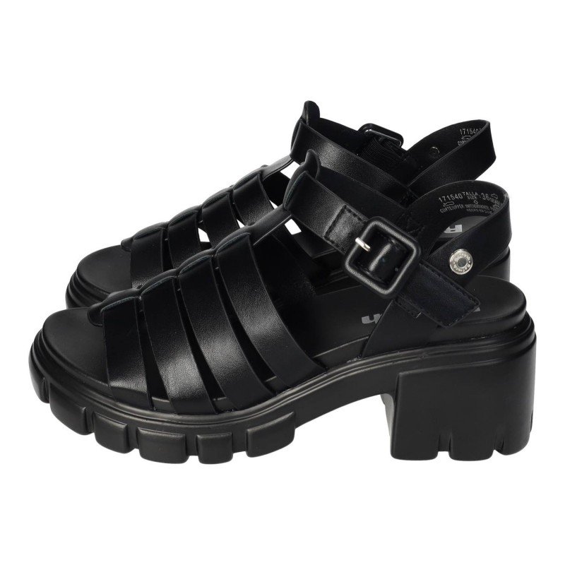Sandalia Gladiadora Refresh Negros para Mujer modelo 171540