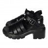 Sandalia Gladiadora Refresh Negros para Mujer modelo 171540