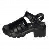Sandalia Gladiadora Refresh Negros para Mujer modelo 171540