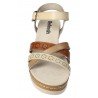 Sandalias de Tiras Refresh Beige para Mujer modelo 172682
