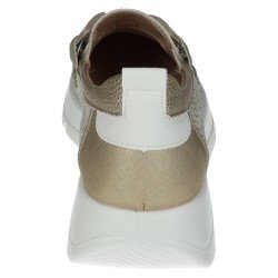 25M269 Mocasines Plataforma color PLATINO