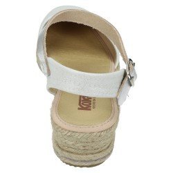 Esparteña Cómoda Kokis Plata para Mujer modelo 47327