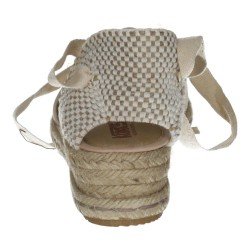 Esparteña Lazo Kokis Crudo para Mujer modelo 57311