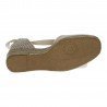 Esparteña Lazo Kokis Crudo para Mujer modelo 57311