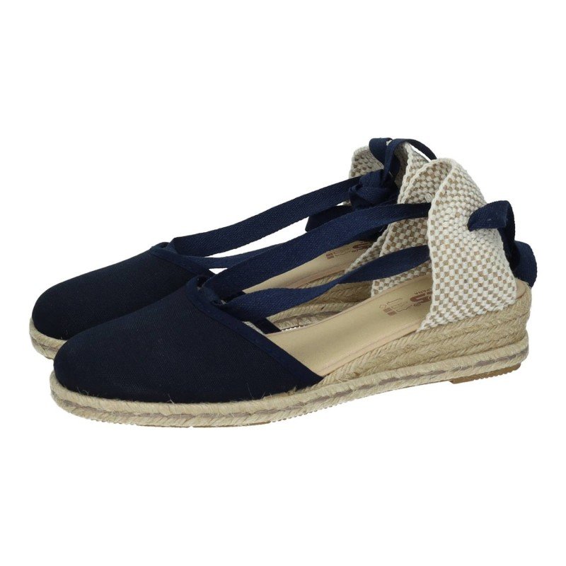 Esparteña Lazo Kokis Marino para Mujer modelo 57311