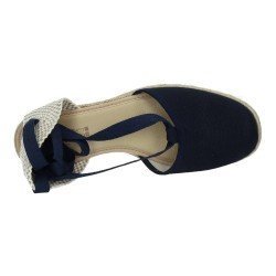 Esparteña Lazo Kokis Marino para Mujer modelo 57311