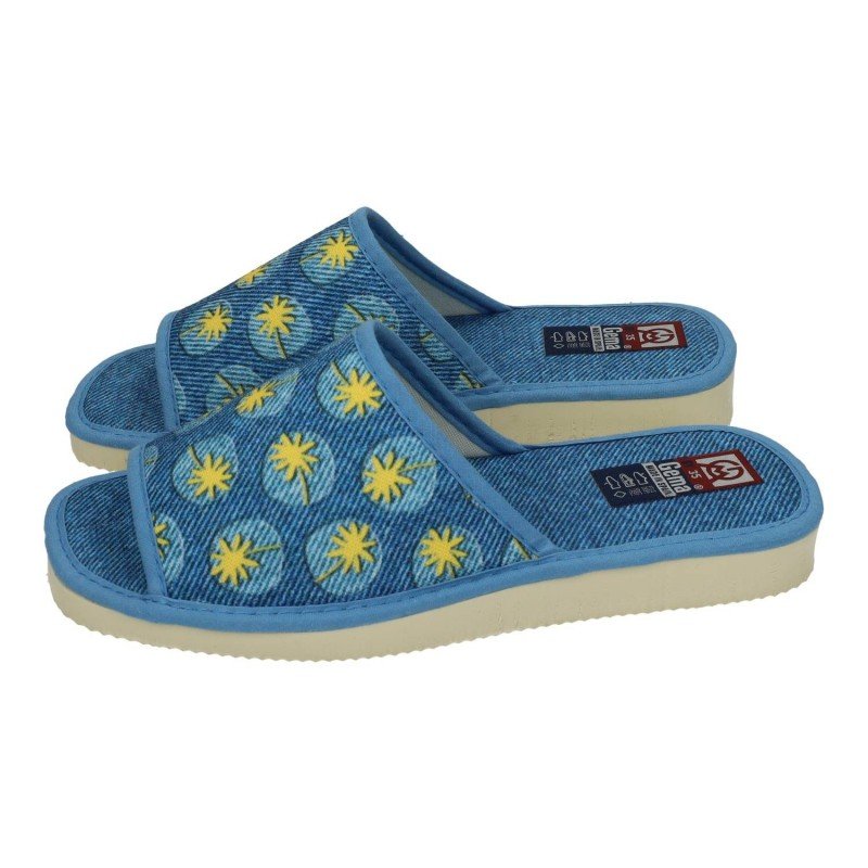 Zapatillas Palmeras Gema Garcia Amarillo para Mujer modelo 2101-6