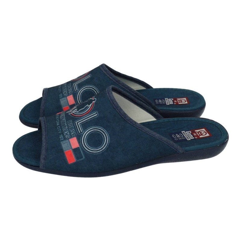Zapatillas Horse Gema Garcia Azul Marino para Hombre modelo 7106-8