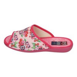 Chinelas Cerezas Gema Garcia Fuxia para Mujer modelo 7101-3