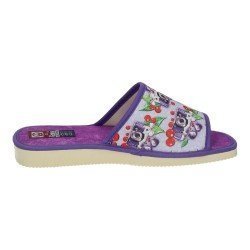 Zapatilla Cerezas Gema Garcia Malva para Mujer modelo 2101-2