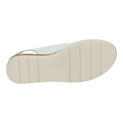 Sandalias de Piel Doctor Cutillas Blancos para Mujer modelo 37850