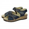 Sandalias de Piel Doctor Cutillas Marino para Mujer modelo 47212