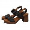 Sandalia de Tacón Sandali Negros para Mujer modelo M807