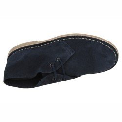 Botines de Serraje Made In Spain Marino para Mujer modelo 514