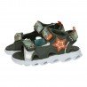 Sandalias con Luz Conguitos Verdes para Niño modelo Cosh260006