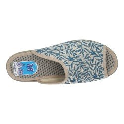 Zapatilla Dylan Ruiz Bernal Marino para Mujer modelo 165