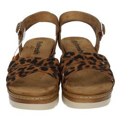 Sandalia de Cuña Refresh Camel para Mujer modelo 173137
